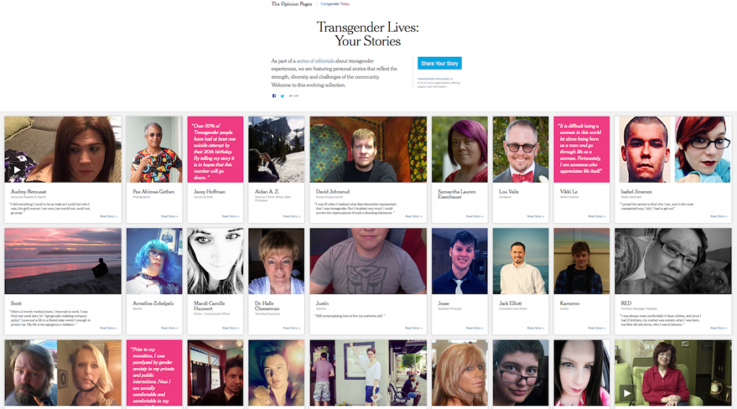 New York Times - Transgender Today