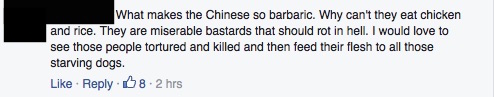 Chinese so barbaric
