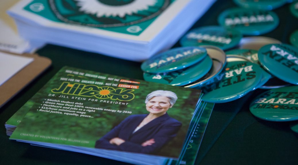 Jill Stein campaign materials