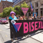 Bisexual contingent at San Francisco Pride Parade