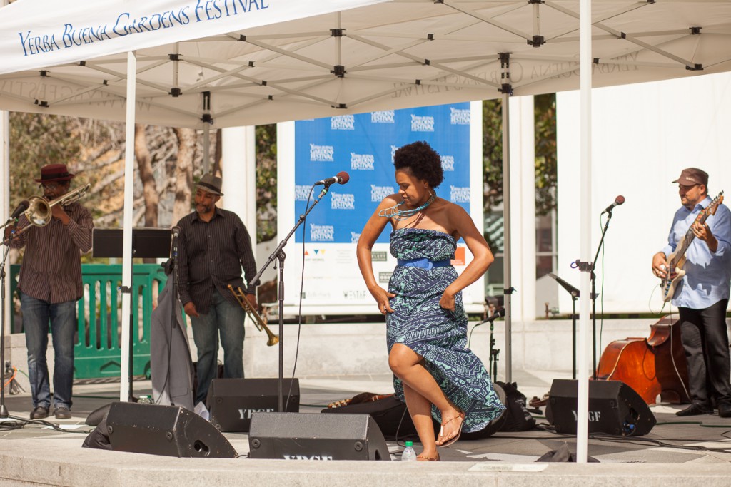 Meklit at Yerba Buena Gardens Festival