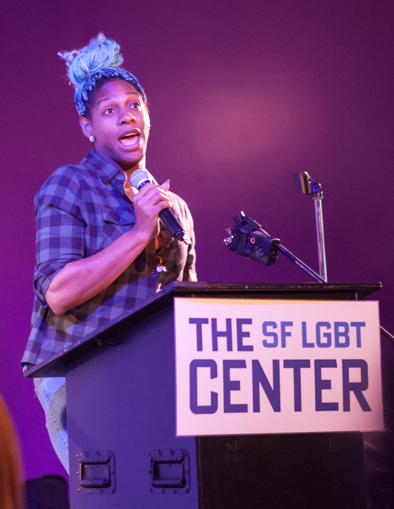 CeCe McDonald at TDoR SF