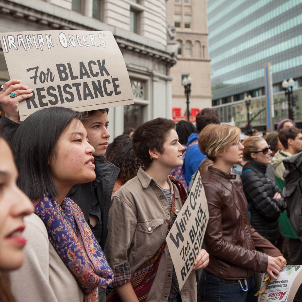 Queers for black resistance