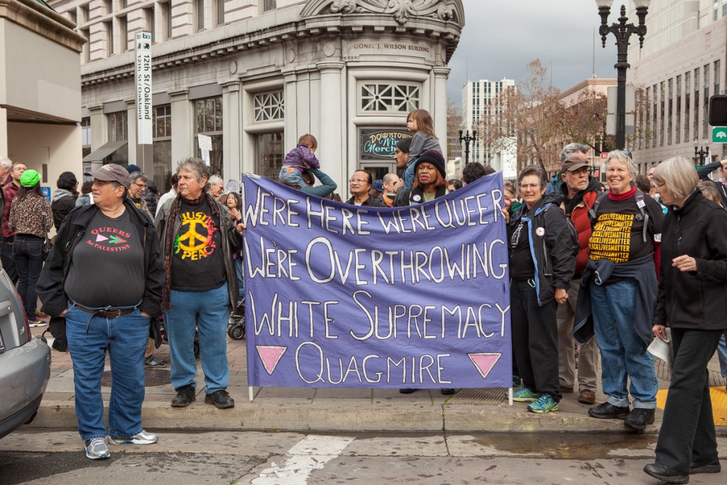 Queers overthrowing white supremacy