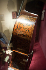 Stradivarius cello, detail