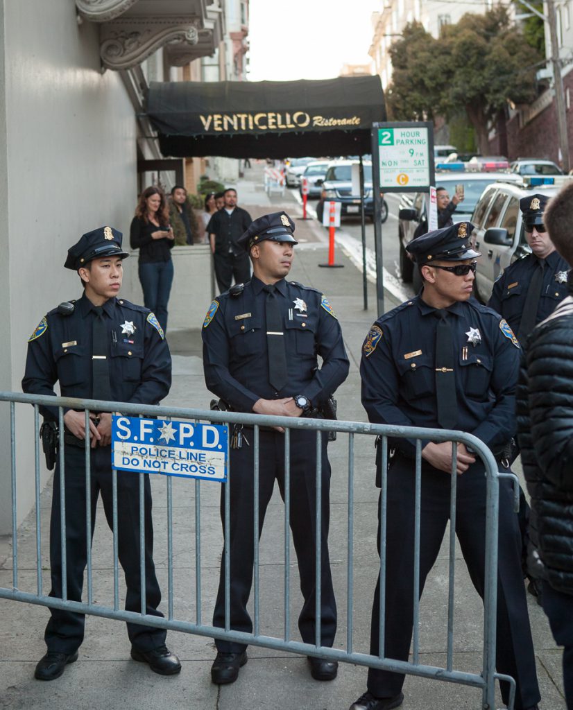 SFPD on Nob Hill