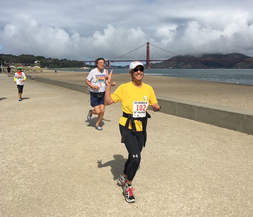 Pax running at Crissy Field