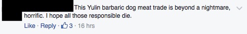 Barbaric dog meat trade