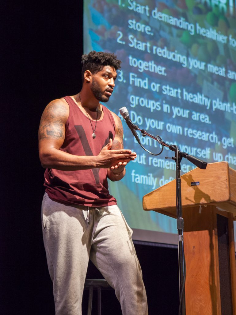 David Carter at Vegan Soul Wellness Fest