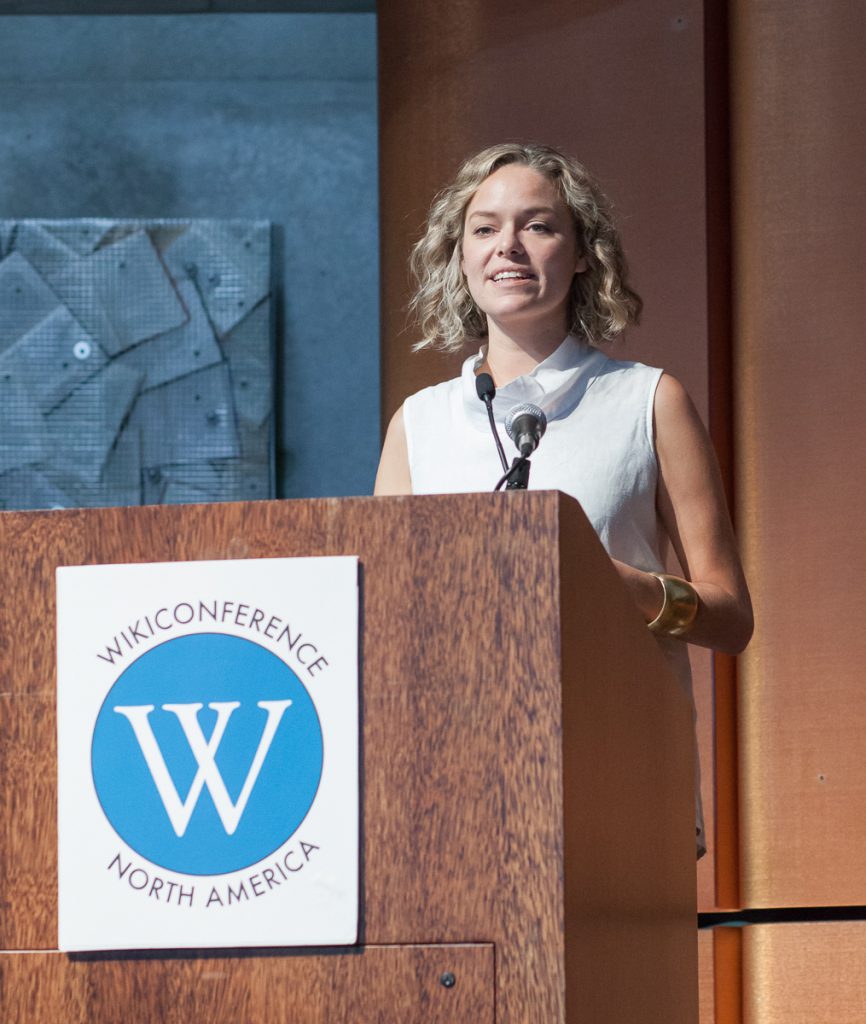 Katherine Maher at WikiConference