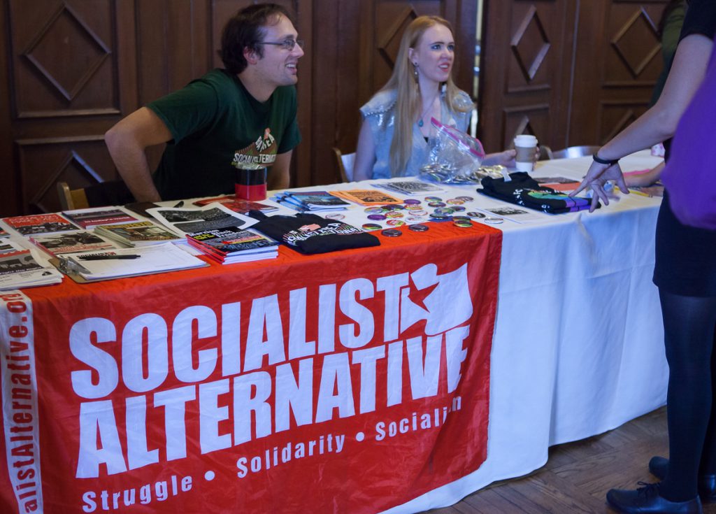 Socialist Alternative at Jill Stein rally