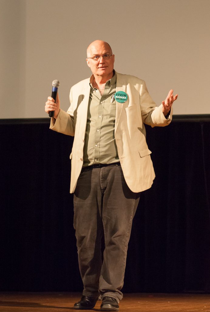 David Cobb at Jill Stein rally