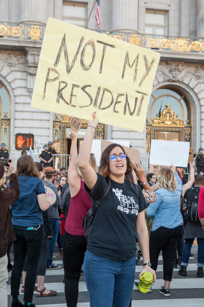 Trump protest - Not My President