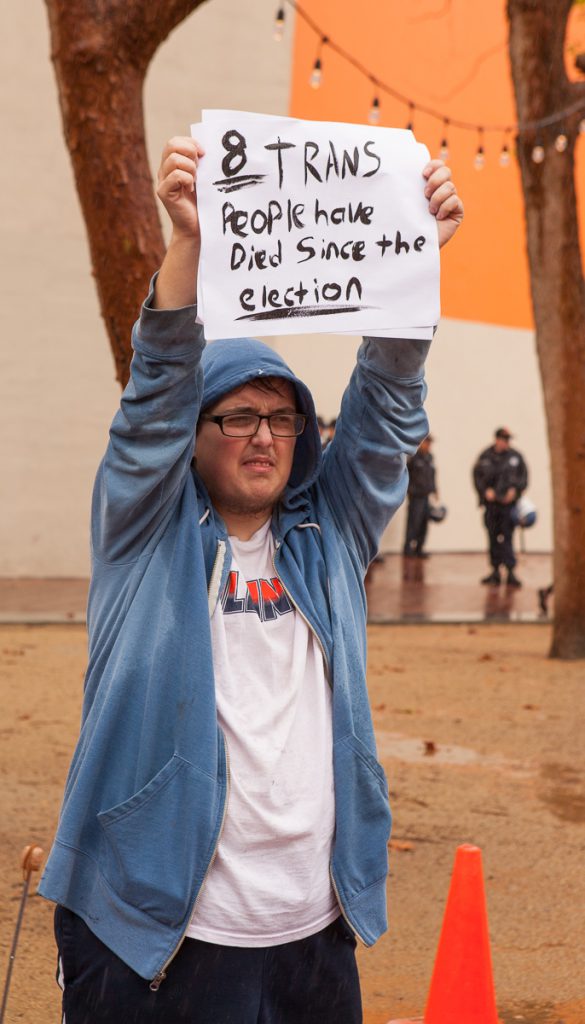 ANSWER Coalition Dump Trump rally