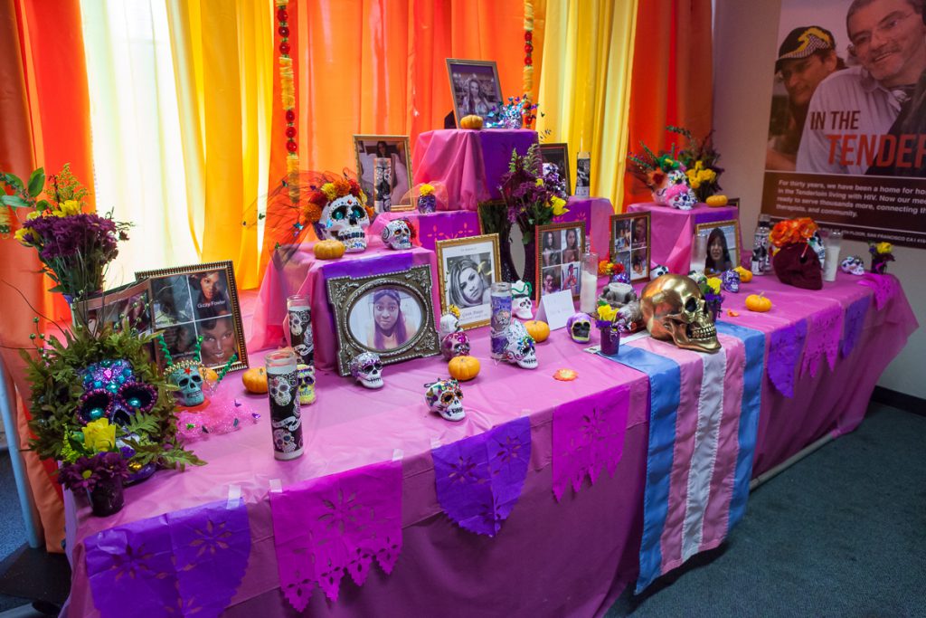 TDoR SF altar