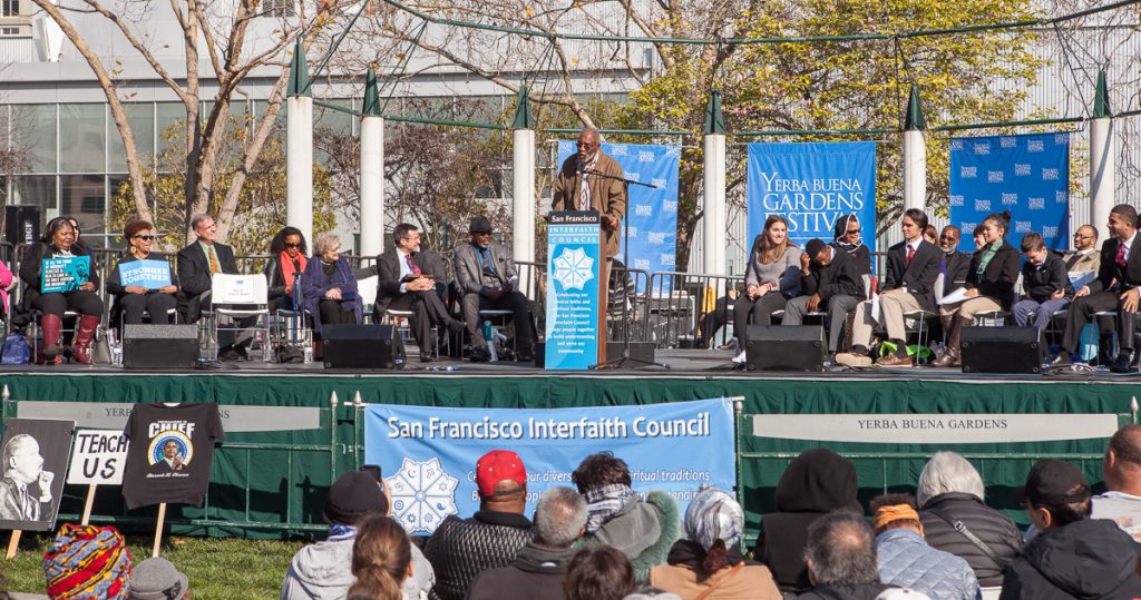 MLK interfaith ceremony