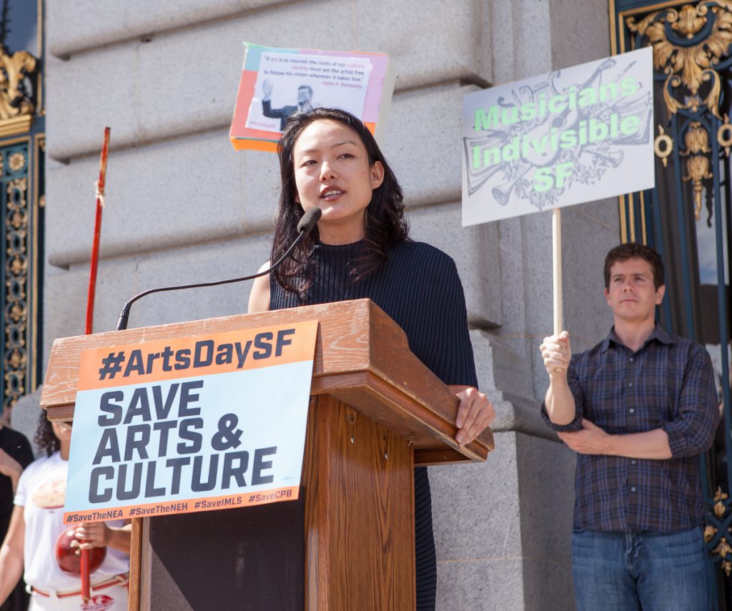 Jane Kim at SF Arts Advocacy Day