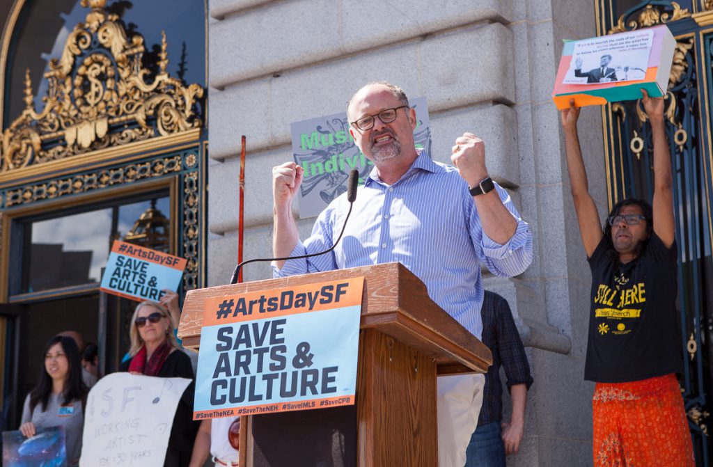 Jonathan Moscone at SF Arts Advocacy Day