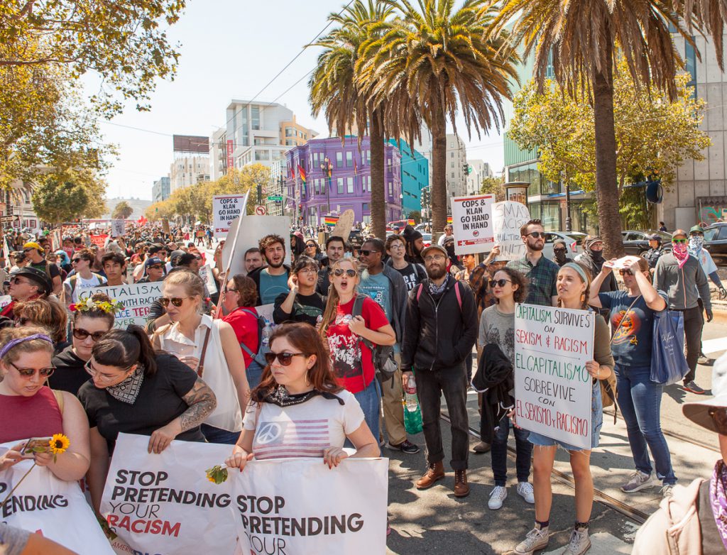 Patriot Prayer counterprotest