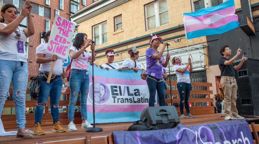 El/La Para TransLatinas at Trans March